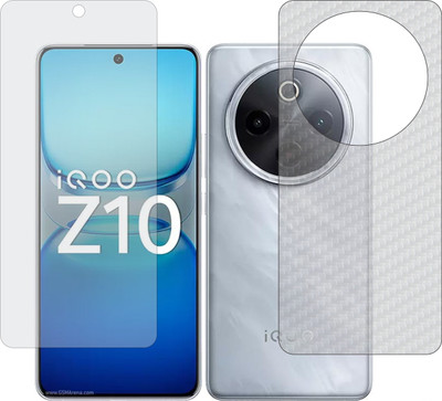 Mobling Front and Back Tempered Glass for Vivo iQOO Z10 5G(Pack of 2)
