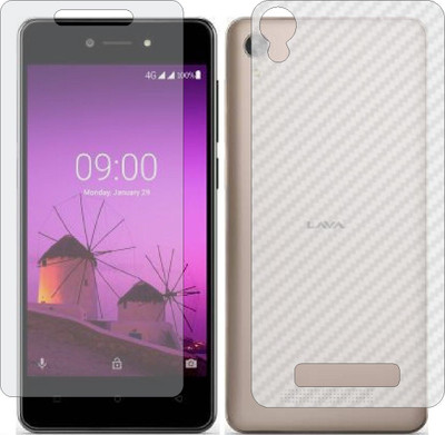 Fasheen Front and Back Tempered Glass for LAVA Z50(Pack of 2)