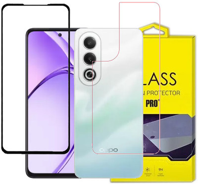 AARERED Front and Back Tempered Glass for OPPO K12x 5G(Pack of 1)