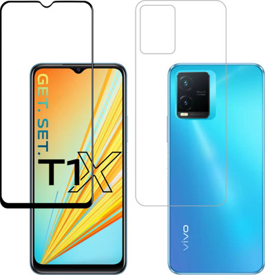 Ten To 11 Front and Back Tempered Glass for ViVO T1X(Pack of 2)