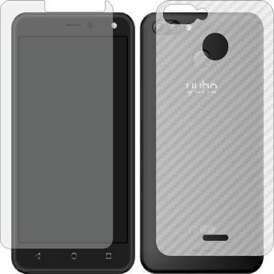 MOBART Front and Back Tempered Glass for YUHO Y2 PRO(Pack of 2)