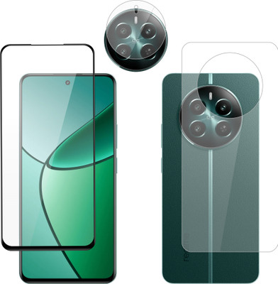 Ten To 11 Front and Back Tempered Glass for Realme Narzo 70 5G, Realme Narzo 70 5G [With Rear Camera Lens Guard](Pack of 3)