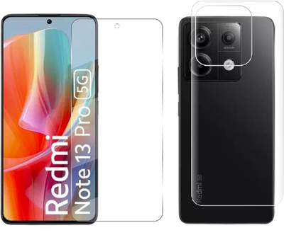 4 YARDS Front and Back Tempered Glass for Redmi Note 13 Pro 5G(Pack of 1)