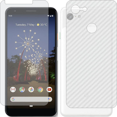 MOBART Front and Back Tempered Glass for GOOGLE PIXEL 3 LITE XL(Pack of 2)