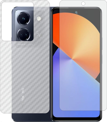 MOBART Front and Back Tempered Glass for Infinix Note 30(Pack of 2)