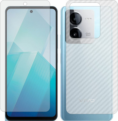 Fasheen Front and Back Tempered Glass for Vivo Y100t 2314A(Pack of 2)