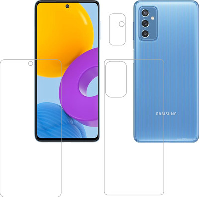 Ten To 11 Front and Back Tempered Glass for Samsung Galaxy M52 5G(Pack of 3)