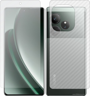 Mobling Front and Back Tempered Glass for Realme GT 6(Pack of 2)