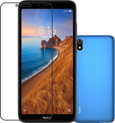 MUTAALI Front and Back Tempered Glass for REDMI 7A(Pack of 1)