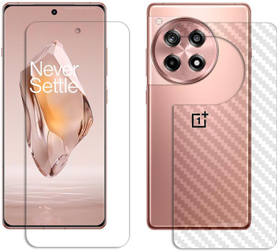 MUTAALI Front and Back Tempered Glass for OnePlus Ace 3(Pack of 1)