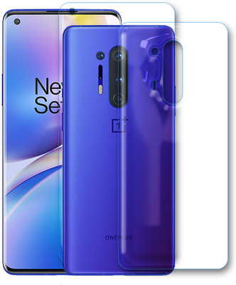 DOWRVIN Front and Back Tempered Glass for OnePlus 8 Pro(Pack of 1)