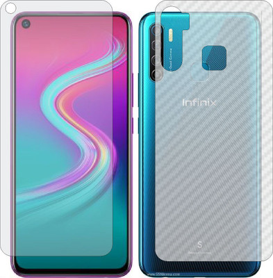 Fasheen Front and Back Tempered Glass for INFINIX S5(Pack of 2)