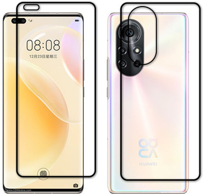 SOMTONE Front and Back Tempered Glass for HUAWEI NOVA 8 PRO 5G(Pack of 1)