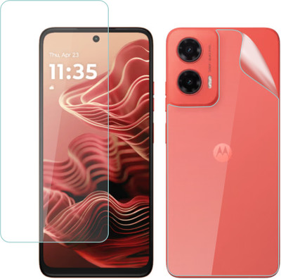 Ten To 11 Front and Back Tempered Glass for MOTOROLA g35 5G(Pack of 2)