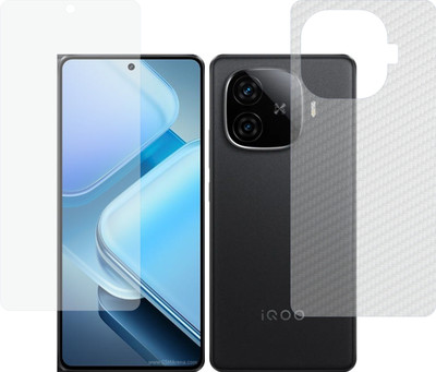Fasheen Front and Back Tempered Glass for Vivo iQOO Z9 Turbo Endurance(Pack of 2)