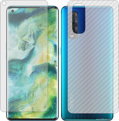 MOBART Front and Back Tempered Glass for OPPO FIND X2(Pack of 2)