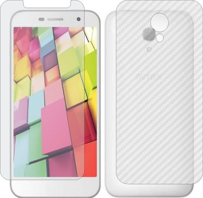 Fasheen Front and Back Tempered Glass for INTEX 4G PLUS(Pack of 2)