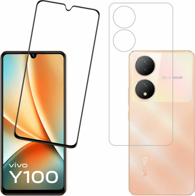 Ten To 11 Front and Back Tempered Glass for ViVO T2 5G(Pack of 2)