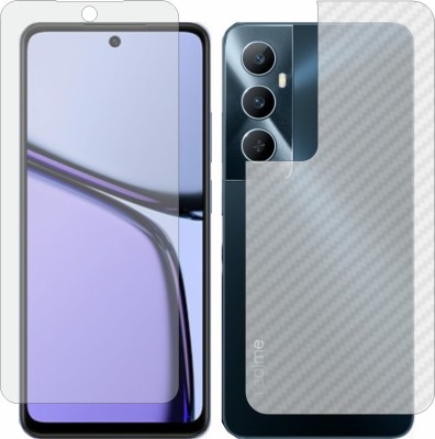 Fasheen Front and Back Tempered Glass for Realme C65(Pack of 2)