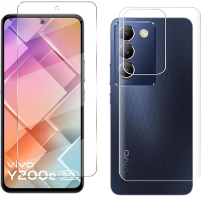 4 YARDS Front and Back Tempered Glass for Vivo Y200e 5G(Pack of 1)