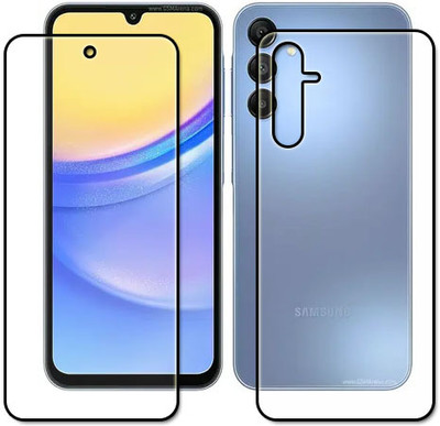 tombik Front and Back Tempered Glass for 21cc-Samsung Galaxy A16-fb(Pack of 2)