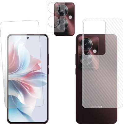 Ten To 11 Front and Back Tempered Glass for Oppo F25 Pro(Pack of 2)