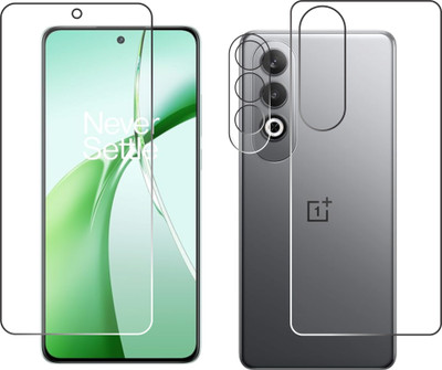 chakoor Front and Back Tempered Glass for OnePlus Nord CE4, OnePlus Nord CE 4 5G, One Plus Nord CE4 5G(Pack of 3)