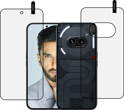 MOBKAVACH Front and Back Tempered Glass for Nothing 2a 5g(Pack of 2)