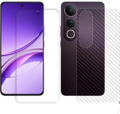 KHWABEEDA Front and Back Tempered Glass for VIVO V50 LITE 5G(Pack of 2)