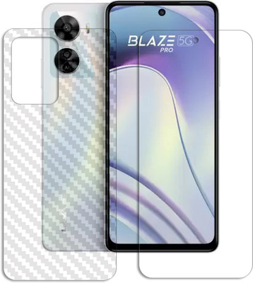 ARBAN Front and Back Tempered Glass for LAVA Blaze Pro 5G FRONT BACK SCREEN GUARD(Pack of 1)