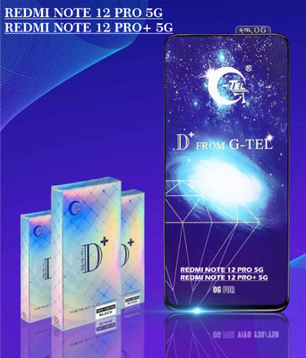 KANCHA Edge To Edge Tempered Glass for REDMI NOTE 12 PRO 5G, REDMI NOTE 12 PRO + 5G(Pack of 1)
