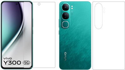 4 YARDS Front and Back Tempered Glass for Vivo Y300 5G(Pack of 1)