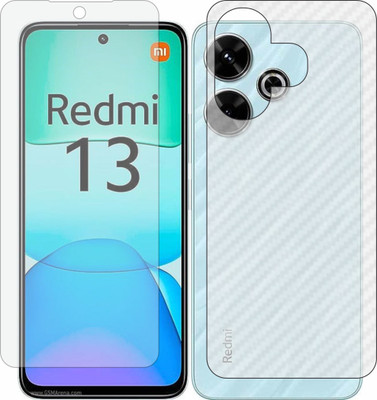 MOBART Front and Back Tempered Glass for Redmi 13 5G(Pack of 2)
