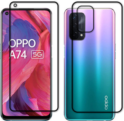 ARBAN Front and Back Tempered Glass for OPPO A54 Front Back Flexible Tempered Glass(Pack of 1)