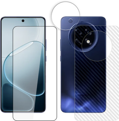MUTAALI Front and Back Tempered Glass for Oppo F31 Pro Plus 5G(Pack of 1)