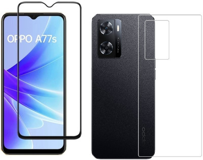 4 YARDS Front and Back Tempered Glass for Oppo A77s (11-D)(Pack of 1)