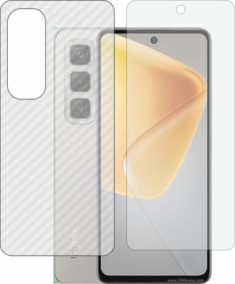 MOBART Front and Back Tempered Glass for Infinix Hot 50 4G X6882(Pack of 2)