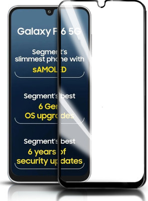 HUPSHY Front and Back Tempered Glass for SAMSUNG Galaxy F16 5G(Pack of 1)