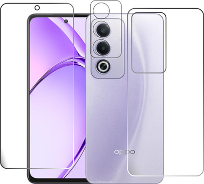 chakoor Front and Back Screen Guard for Oppo A3 5g(Pack of 3)