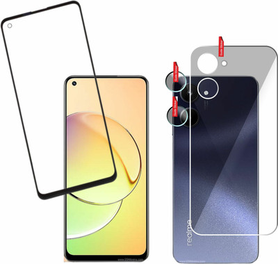 FINCH Front and Back Tempered Glass for REALME 10(Pack of 2)