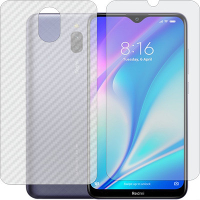 MOBART Front and Back Tempered Glass for MI 8A(Pack of 2)
