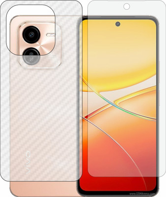 MOBART Front and Back Tempered Glass for Vivo Y37 Pro V2354A(Pack of 2)