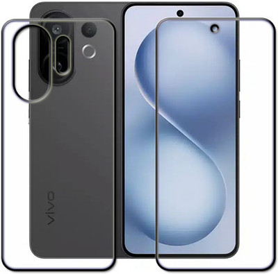 tombik Front and Back Tempered Glass for 37ccd-vivo V60-fb(Pack of 2)
