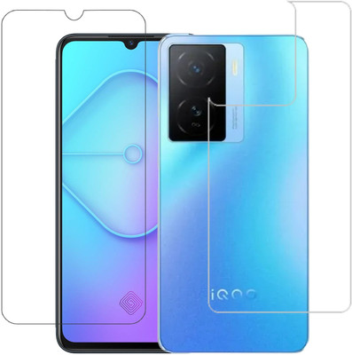 HOBBYTRONICS Front and Back Screen Guard for iQOO Z7 5G, iQOO Z7, Vivo iQOO Z7, Vivo iQOO Z7 5G(Pack of 1)