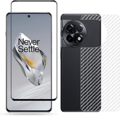 Bai and kaka Front and Back Tempered Glass for OnePlus 12 5G(Pack of 2)