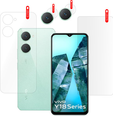 ARKEIS Front and Back Tempered Glass for vivo Y18(Pack of 3)