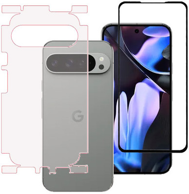 HOBBYTRONICS Front and Back Tempered Glass for google Pixel 9 pro XL 5G, google Pixel 9 pro xl, GOOGLE PIXEL 9 PRO XL 5G, GOOGLE PIXEL 9 PRO XL(Pack of 1)