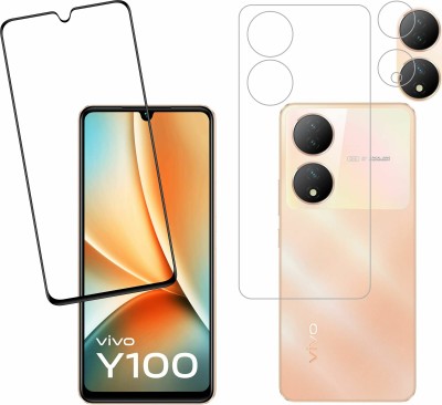 Ten To 11 Front and Back Tempered Glass for ViVO Y100 5G, ViVO Y100A/ViVO T2 5G(Pack of 3)