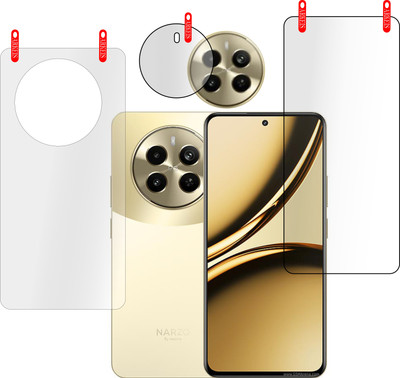 ARKEIS Front and Back Tempered Glass for Realme Narzo 70 pro 5g(Pack of 3)