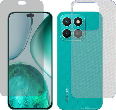 Fasheen Front and Back Tempered Glass for Honor X8C ABRLX2(Pack of 2)